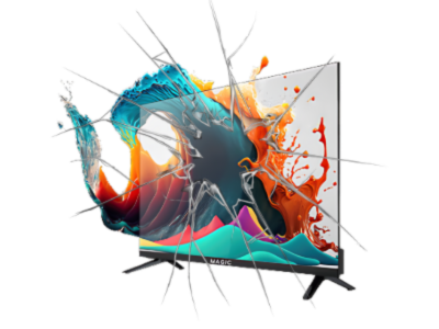 Magic 43" Anti-Break Smart Tv Screen|Magic