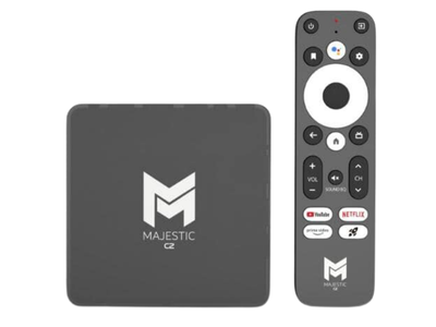 Majestic C2 Android Box, 2GB RAM, 32GB Storage, HDR |Majestic