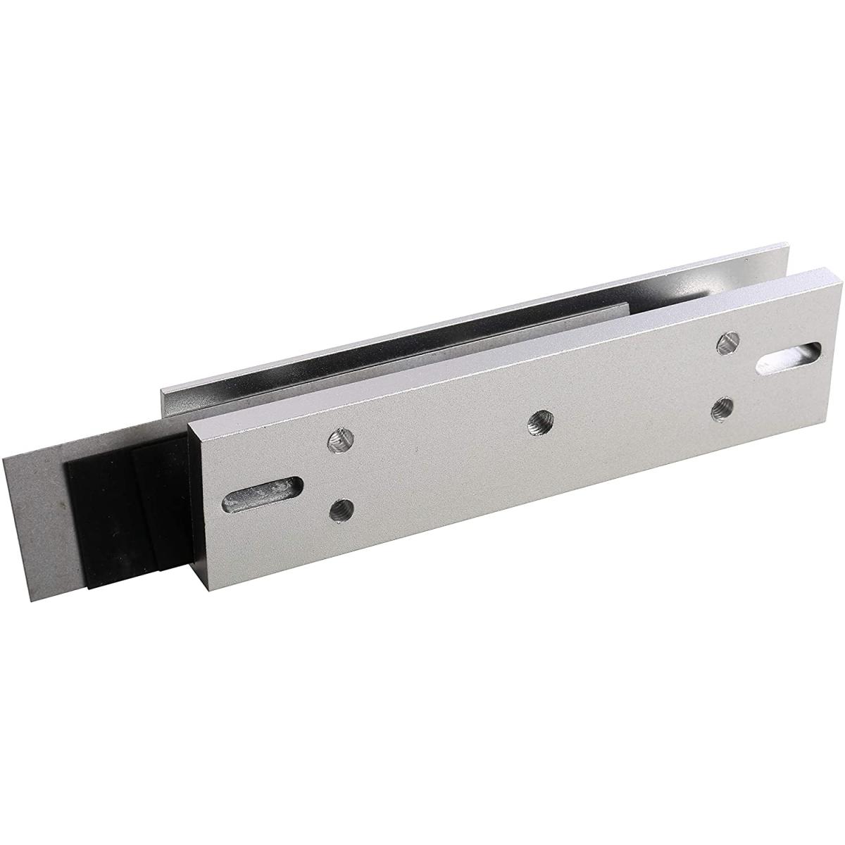 Aluminum Alloy U Shape 280kg Magnetic Lock Bracket Clamp for Glass Door