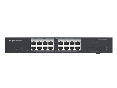 Reyee ES218GC-P 18-Port Gigabit PoE+ Switch with Uplink Ports