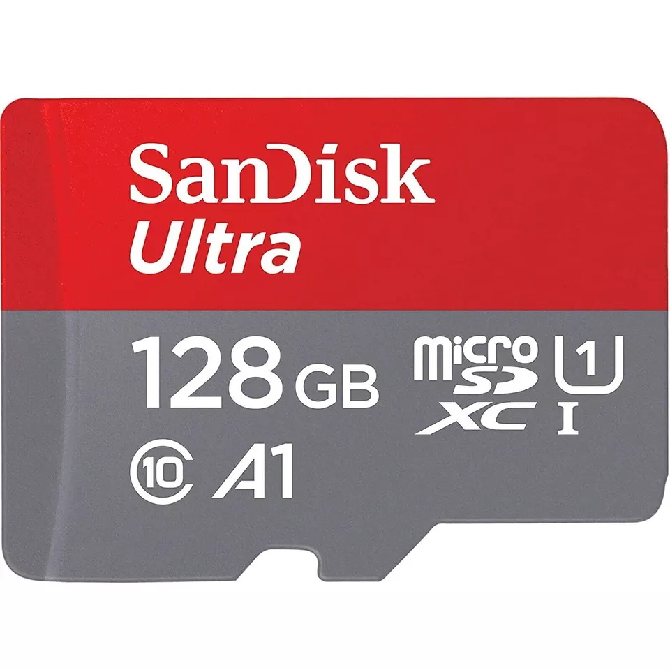 128GB SD Card - High-Performance Storage for 4K Media