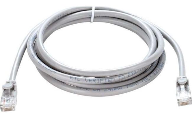D-Link Cat6 UTP 2m Patch Cord, 24AWG, Grey � High-Speed Ethernet Cable