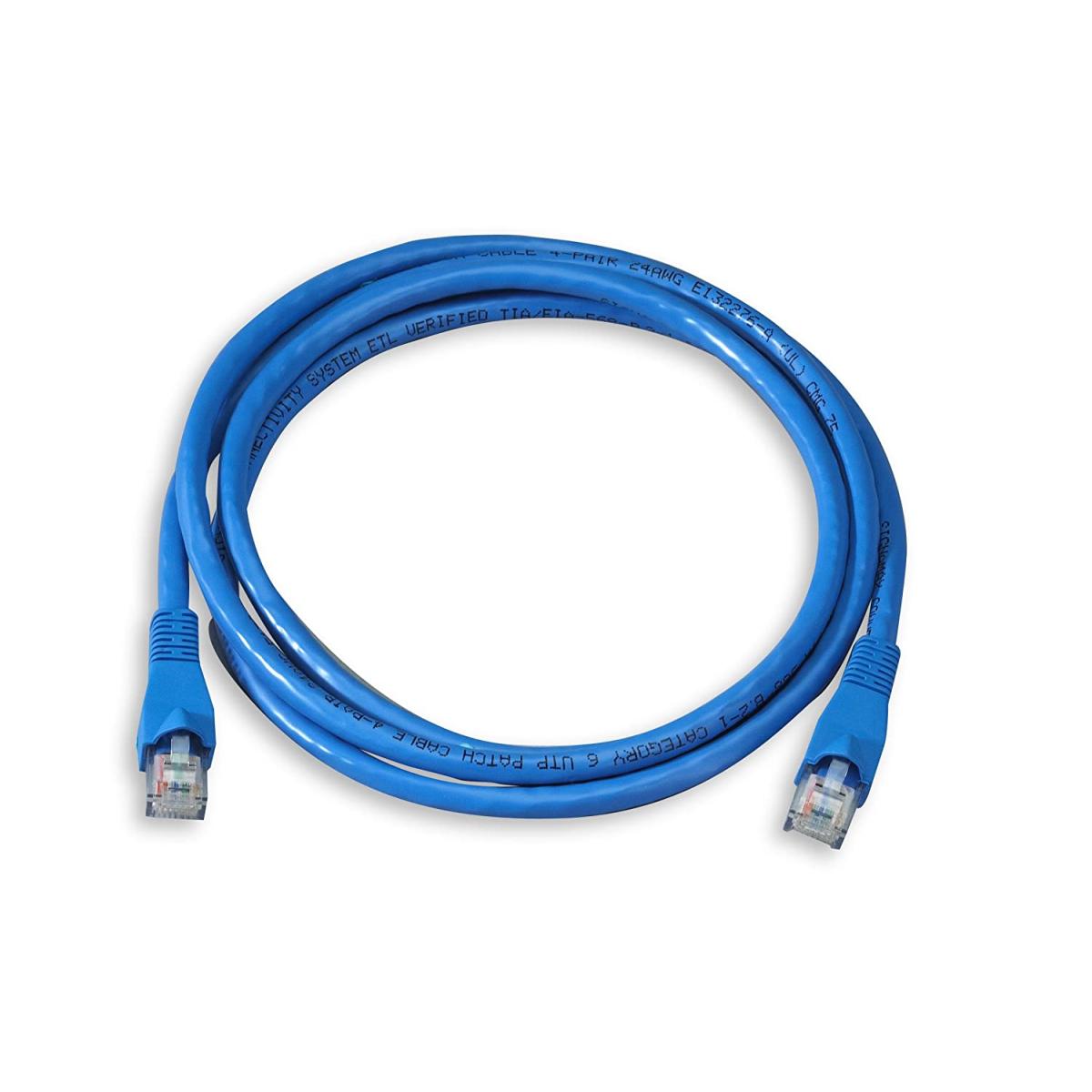 D-Link Cat6 UTP 1m Patch Cord, 24AWG, Blue � Compact Ethernet Cable