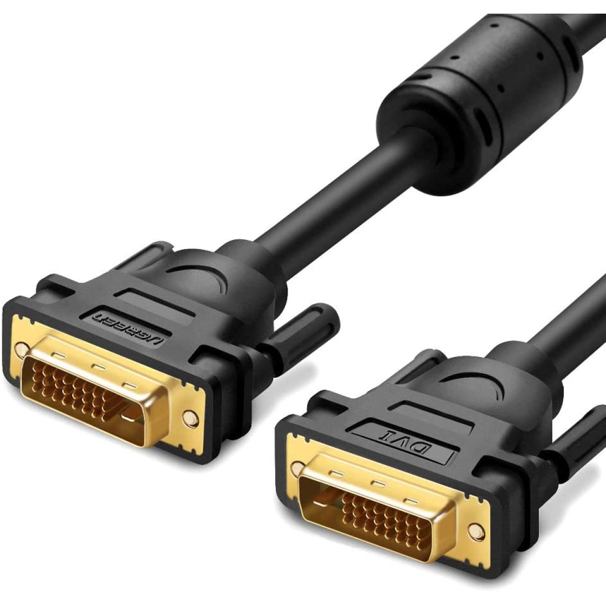 UGREEN DVI-D 24+1 Dual-Link Male-to-Male Cable - High-Quality Video