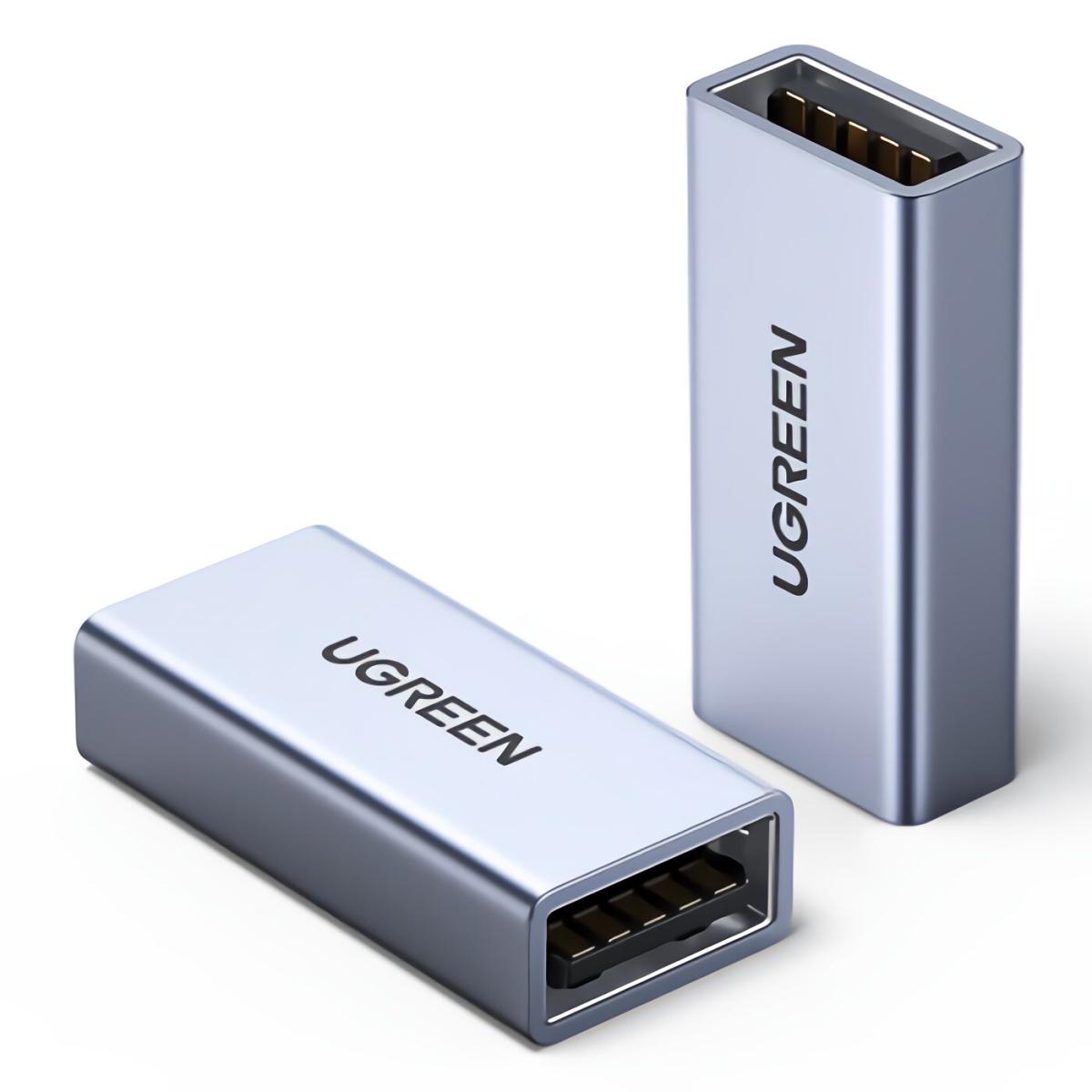 UGREEN USB 3.0 Aluminum Extension Adapter - Female-to-Female