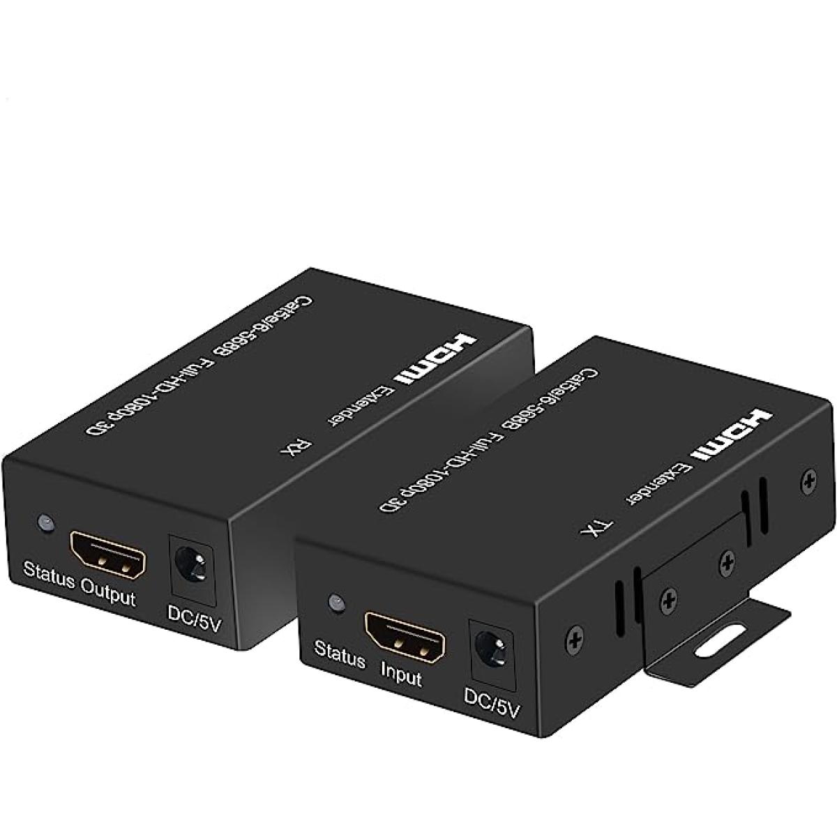 4K HDMI Extender over CAT5e/6, 60m (200ft), HDMI 2.0, HDR