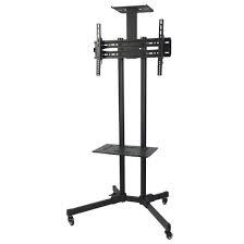 Roller TV Stand Display Up to 65" MODEL YD1500 | BRACKETS